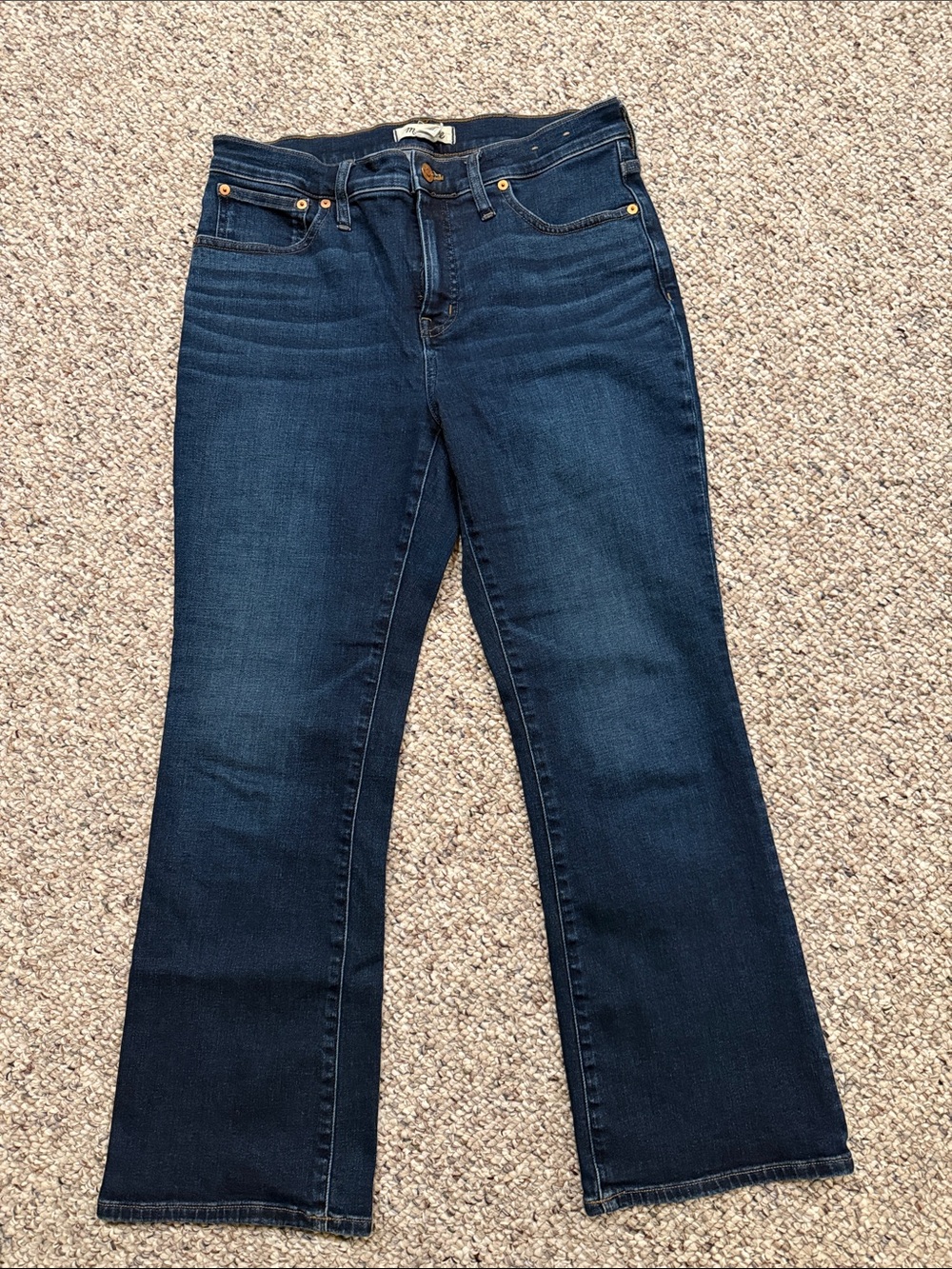 Madewell mid rise kick out sz 29